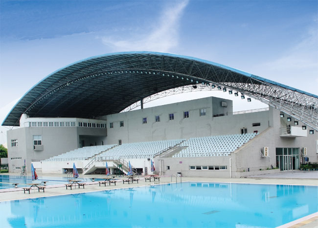 井冈山游泳馆网架